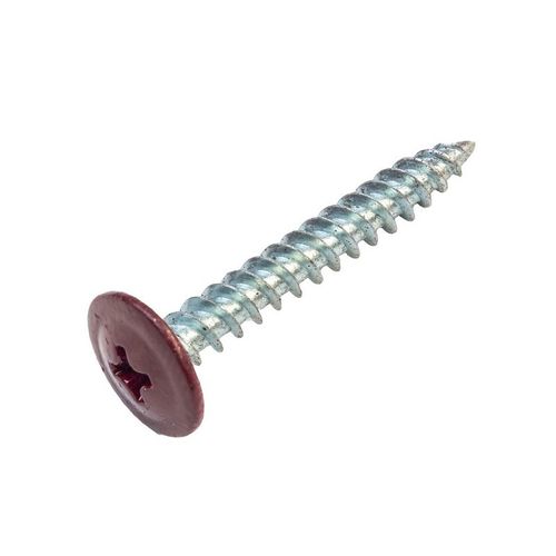 Саморез с прессшайбой шило 4,2х32 мм красное вино Yoko