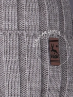 Шапка зимняя для мальчика на завязках и снуд