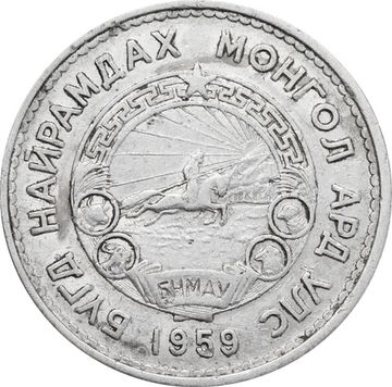 20 менге (мунгу) 1959 Монголия