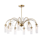 SL1401.303.10 Люстра подвесная ST-Luce Латунь/Латунь, Прозрачный E14 10*40W ЛЮМИНЕРА