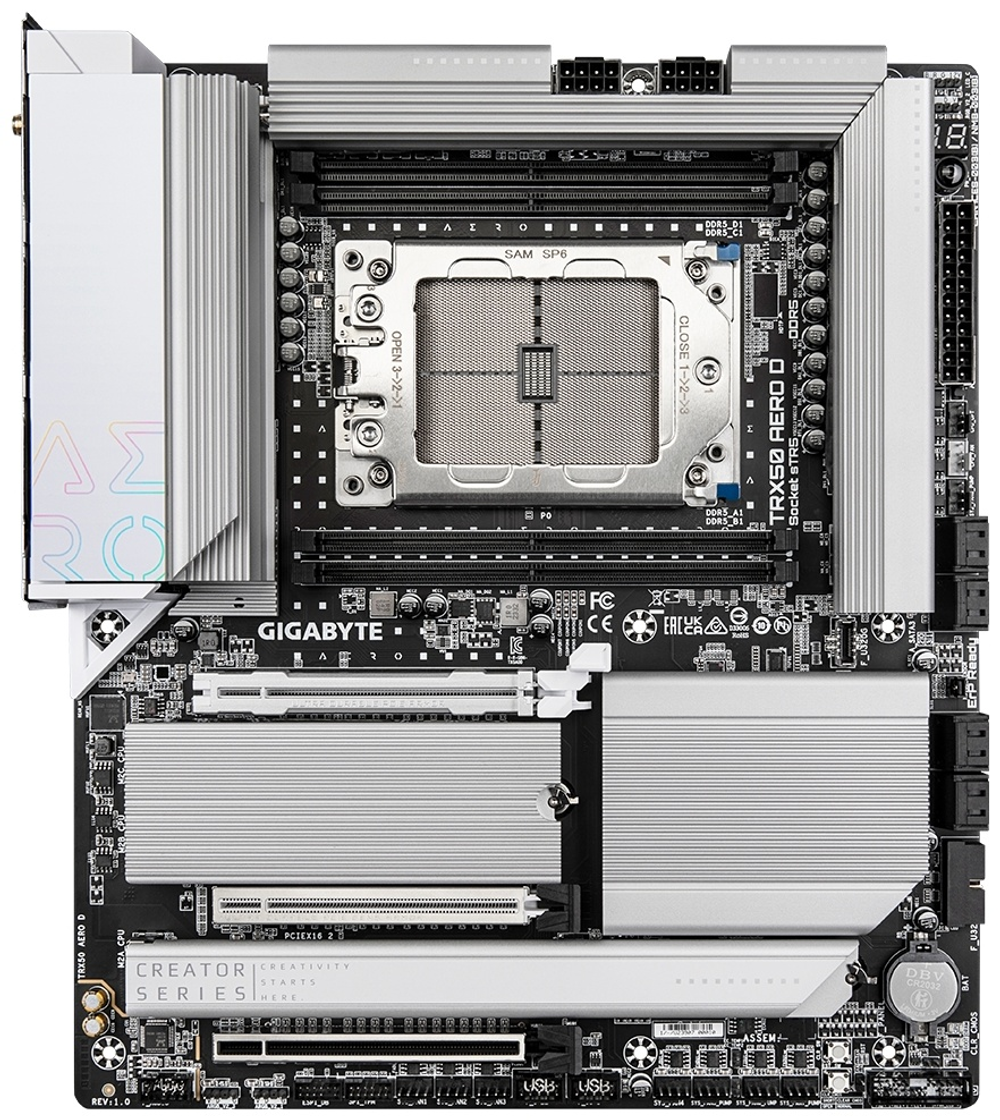 Материнская плата GIGABYTE TRX50 AERO D