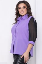 Блуза "Дженис" (сирень) Б8637 LT Collection
