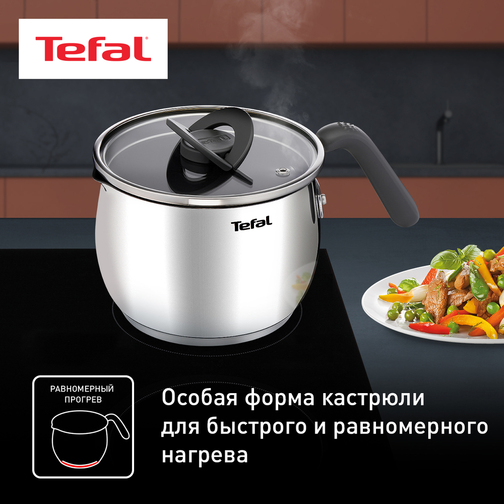 Мультикастрюля с крышкой Tefal Opti'Space 16 см G7371795