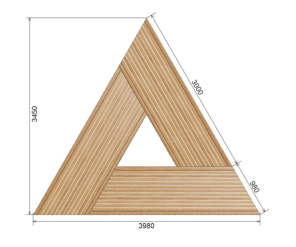Модульная скамейка «Пуатье»