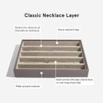 Органайзер для украшений Stackers Classic Necklace Layer (Putty Croc)