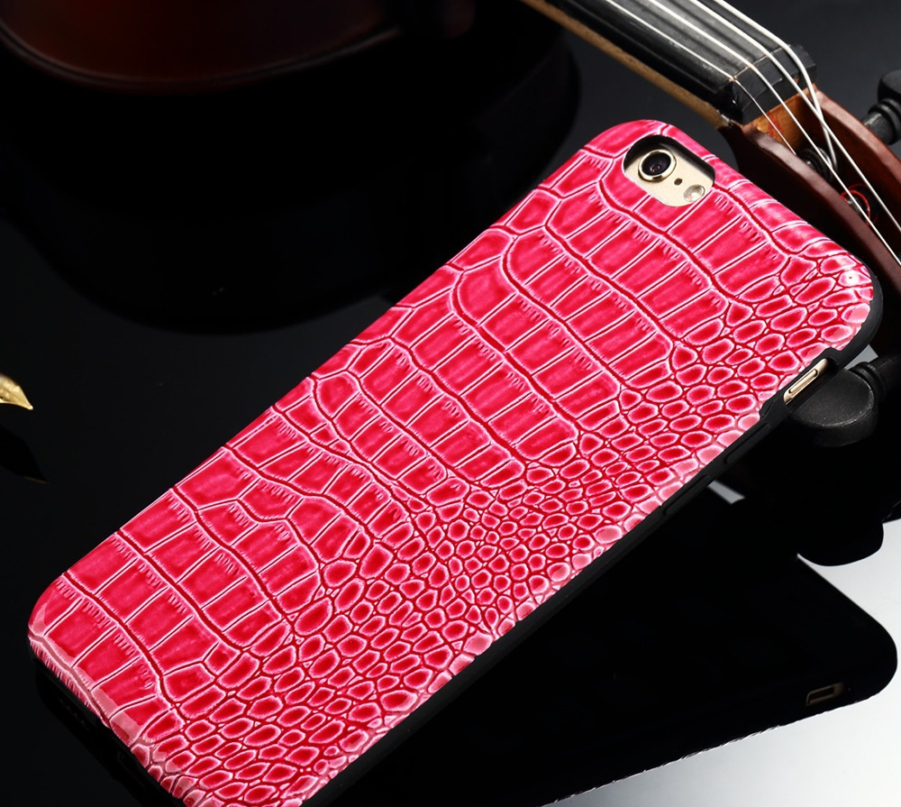 Чехол под кожу крокодила для Iphone 5/5s и 6/6s