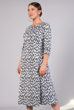 Платье женское 4160АП, Леопард #225Леа054160АП