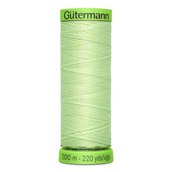 Нитки для тонких тканей Gutermann Extra Fine 150 (200 метров), 5 кат. | 152 бл.салатовый