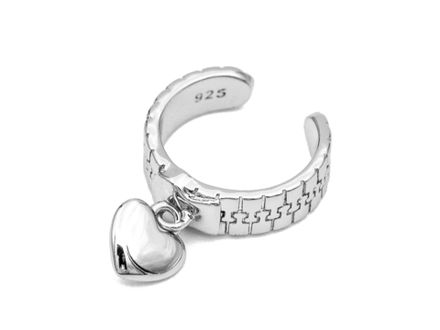 Кафф с сердечком