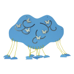 Настенная дидактическая панель с подвесками