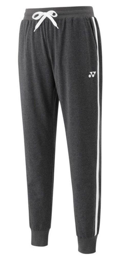 Женские теннисные брюки Yonex Sweat Pants Womens - charcoal