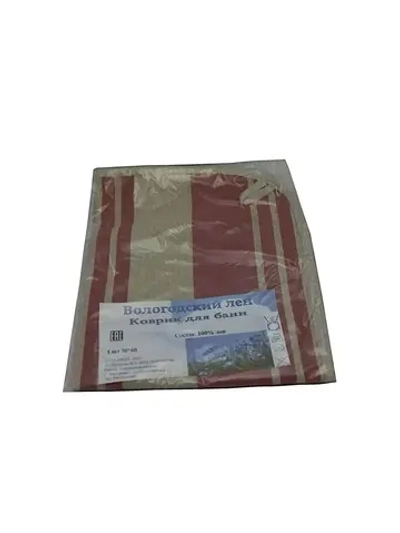 Коврик для бани 50х60 100 % Лён