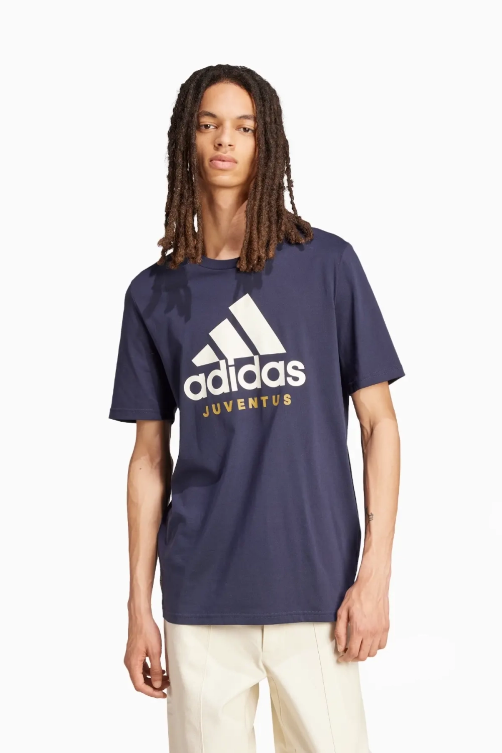 Футболка adidas Juventus FC 24/25 Seasonal Graphic - темно-синий