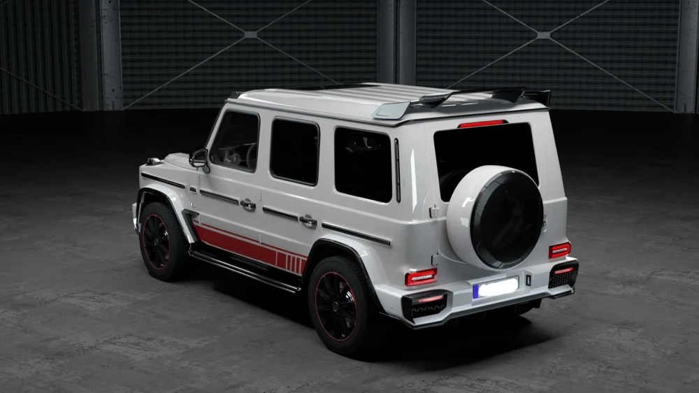 Карбоновый чехол запасного колеса для Mercedes-Benz G-Class W464 2020 Мерседес Гелик гелентваген