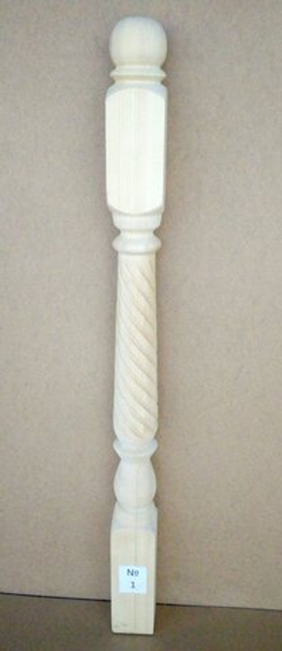 Столб начальный №1 90*90*1200 мм