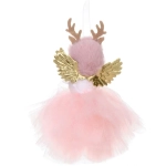 Подвеска «Фея из сказки» 14 см, розовый