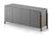 Тумба Basic 4 двери ширина 170 см (серый)
