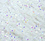 БШ001ДН4 Хрустальные бусины "32 грани", цвет: белый с цв. AB, размер 4 мм, кол-во: 95-100 шт.