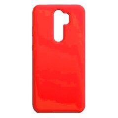 Силиконовый чехол Silicone Cover для Xiaomi Redmi Note 8 Pro (Красный)