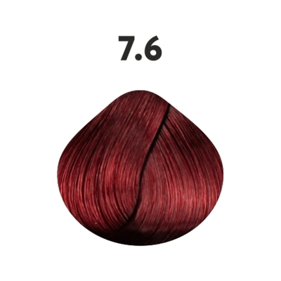 7.6 крем-краска KAARAL AAA Color Collection красный блондин - 100 мл.