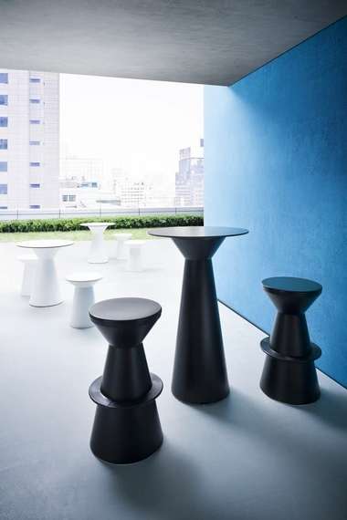 Барный табурет Roller 75, белый