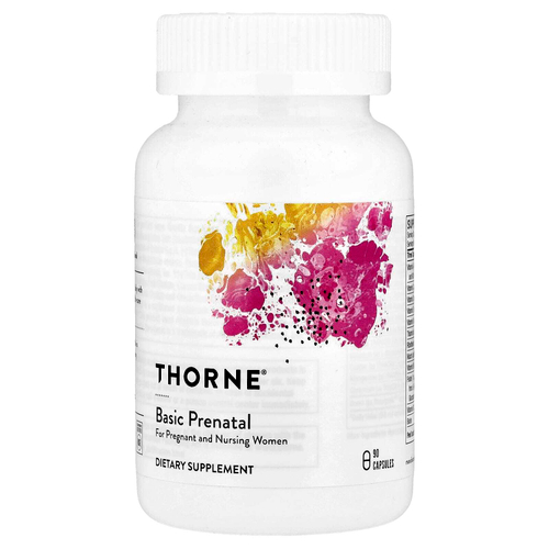 Thorne, Basic Prenatal, 90 капсул