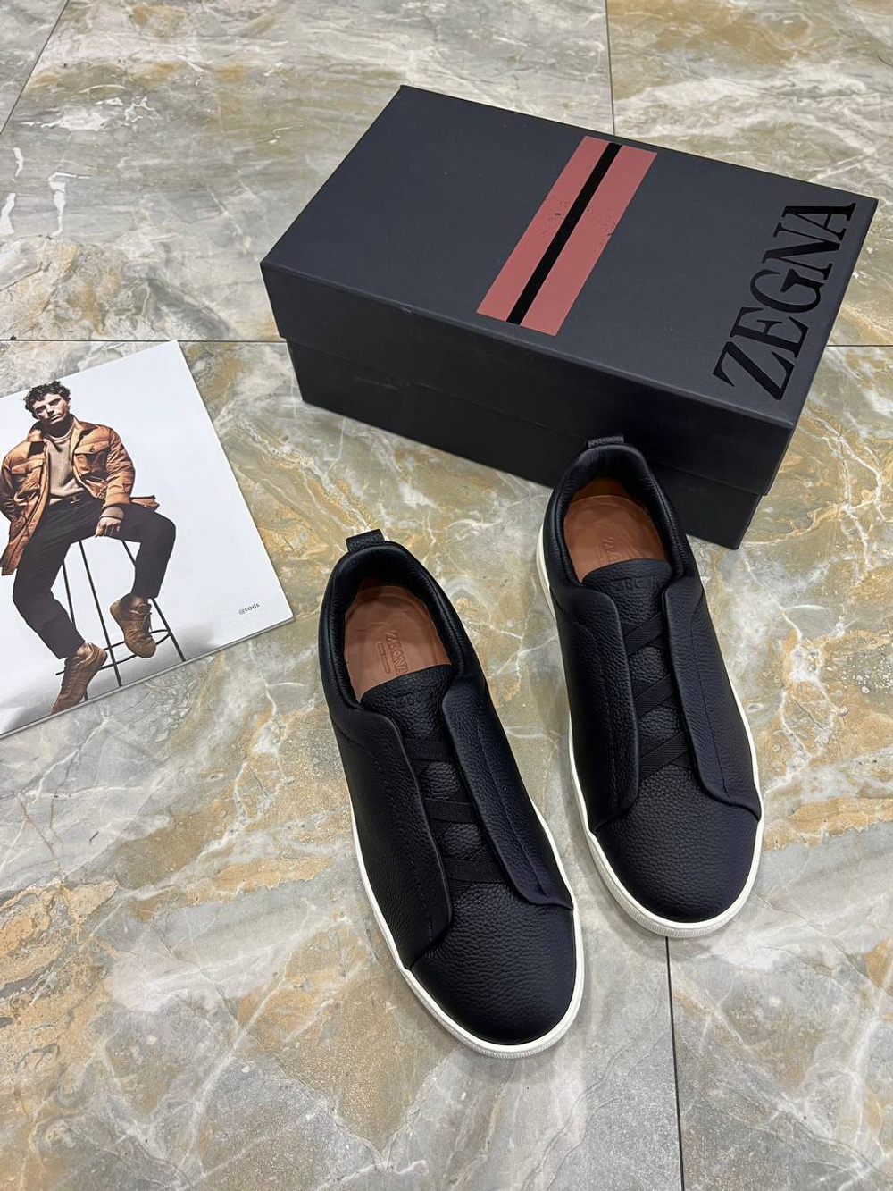 Кеды Zegna
