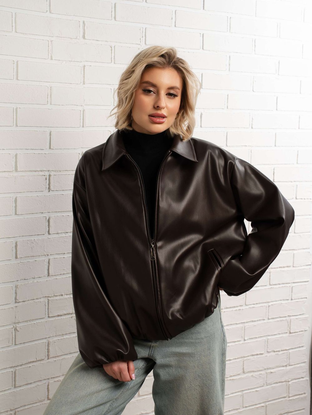 Куртка Поверь в мечту (коричневая) Б15155-7М LT Collection