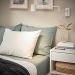 Простыня IKEA DVALA (ДВАЛА), Хаки, 150х260 см