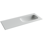 Раковина накладная Ceramicanova Grace чаша справа без отв под смеситель 1210x457x137 белый CN7021wx