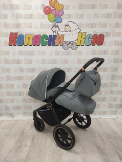 Коляска модульная Carrello Epica CRL-8510/1 Silver Grey