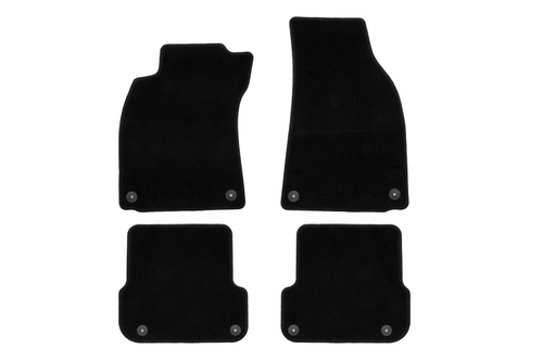 Коврики в салон для AUDI A6 АКПП 2004-2008, 2008-2011, седан, 4 шт. (текстиль) KLEVER01040801200K