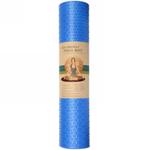 Коврик для йоги 7 мм 61х183 см «Легкость», синий