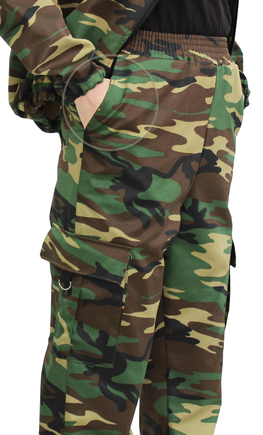 Костюм детский "Зарница" зеленый кмф