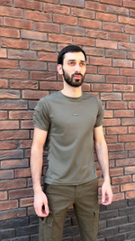 Футболка олива s.archon