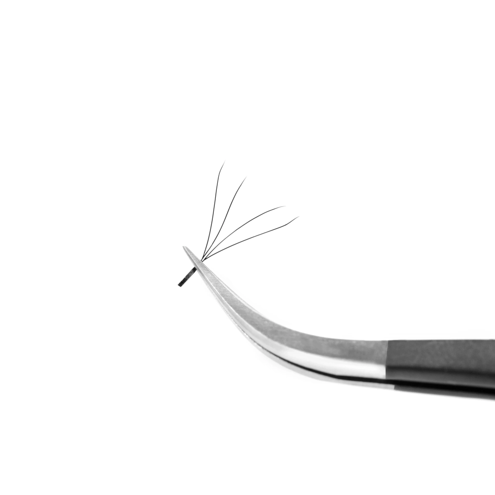 Ресницы черные в пучках 4D RILI MIX 12 линий