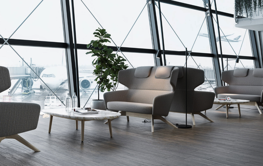 Мягкое кресло с высокой спинкой ВЕНТО