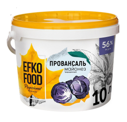 Майонез 56% «EFKO FOOD» - 10 л