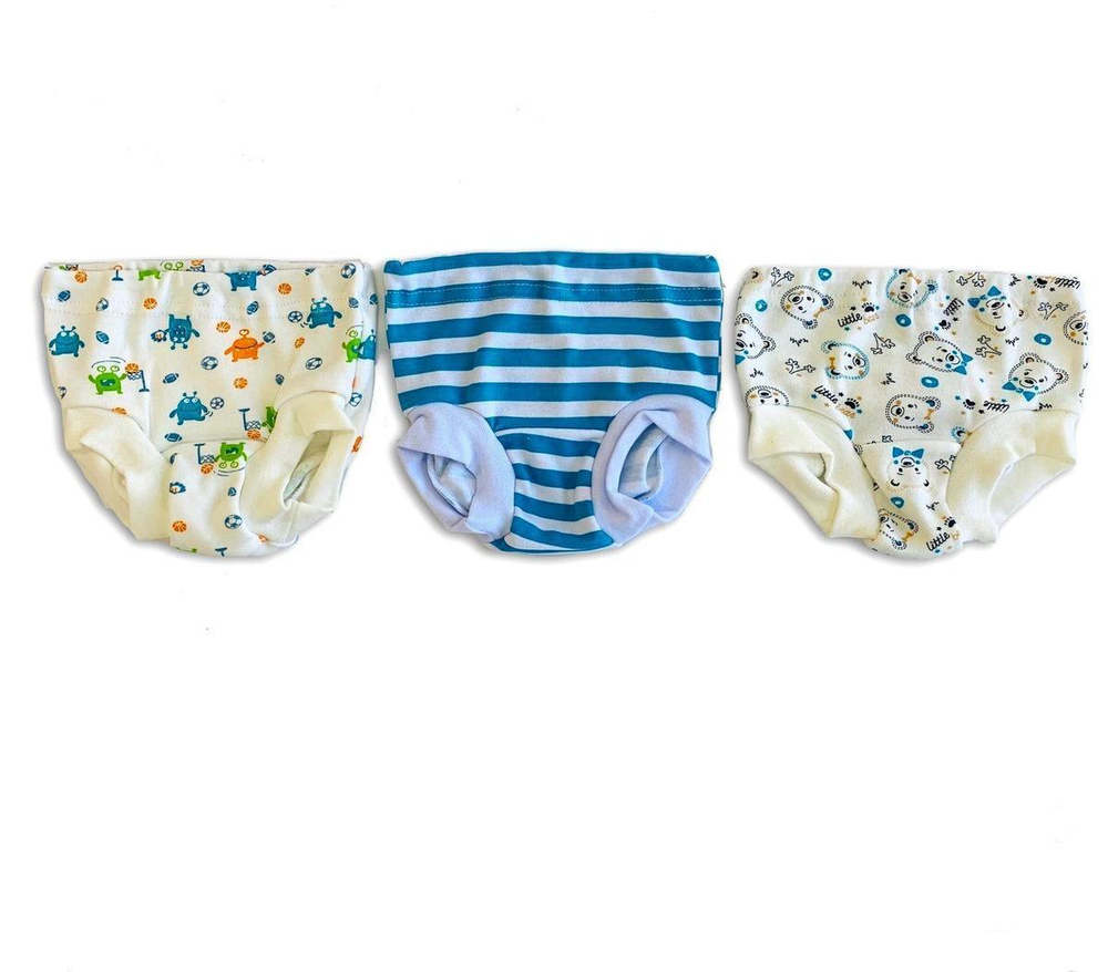 Трусы д/мал под памперс р.86 ассорт (Ваш трикотаж) 00430, 1 шт.