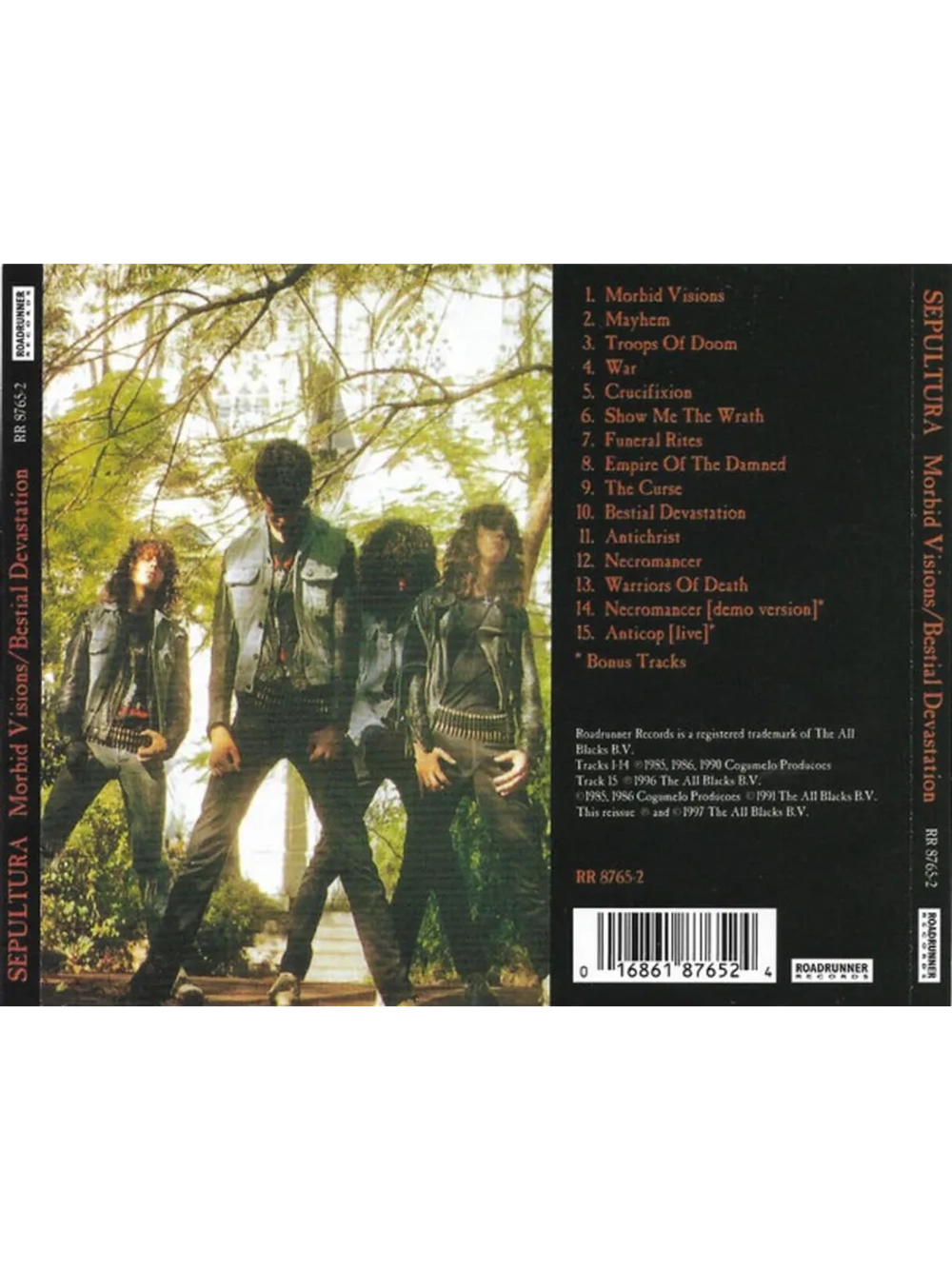 Sepultura — Morbid Visions — Bestial Devastation