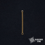 Titanium Chain IG Curb PVD Yellow 2.1мм