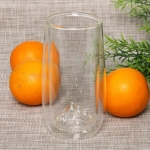 Стакан стеклянный с двойными стенками 330мл «Хай-Тек» Горы