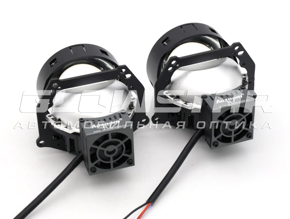 Билед модули Aozoom R7 2025 3.0 дюйма, 2 чипа, 5500K, 12V, 53W/61W, крепление 3R (комплект, 2шт)