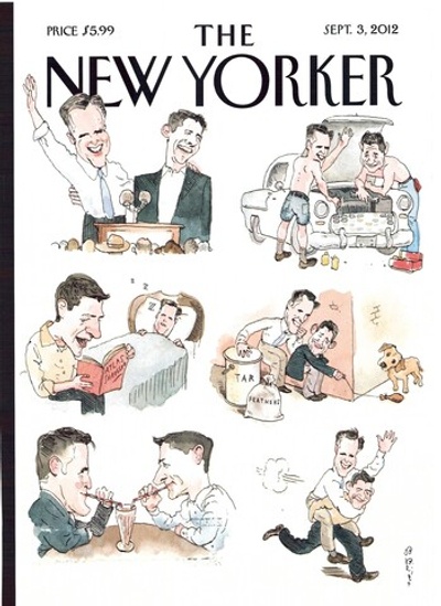 Журнал The New Yorker 03-09-2012, обложка