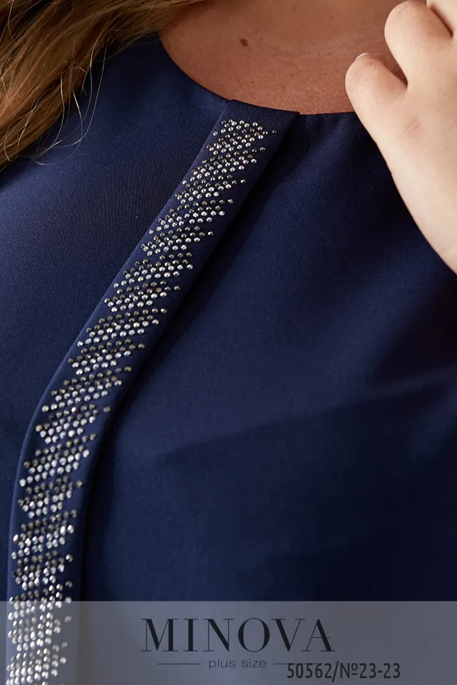 Платье 23-23-синий Minova