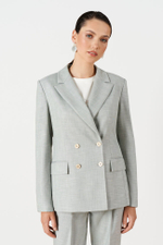 1915 Жакет женский (серо-зеленый)