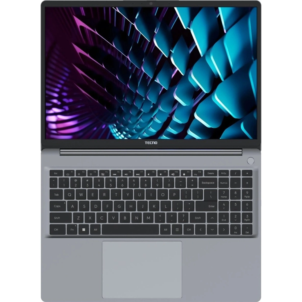 Ноутбук Tecno MegaBook K16SFA 16" IPS Ryzen 5 7535HS 8Gb/512Gb SSD Win 11 Home серый (71005000518)