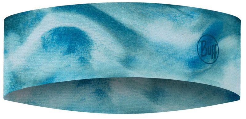 Узкая спортивная повязка на голову Buff Headband Slim CoolNet Newa Pool Фото 1
