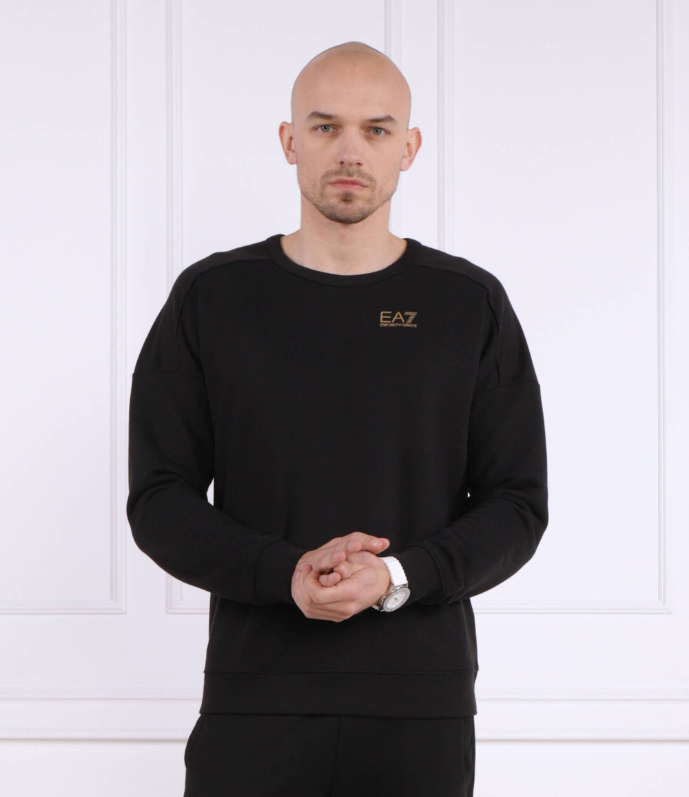 Худи EA7 - черный(3RPM18 PJLSZ)