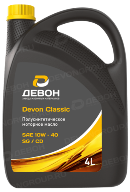 Масло моторное Devon Classic 10W-40 SG/CD